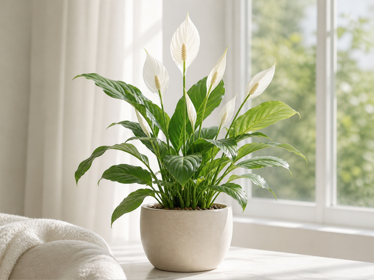 Peace lily photo 3